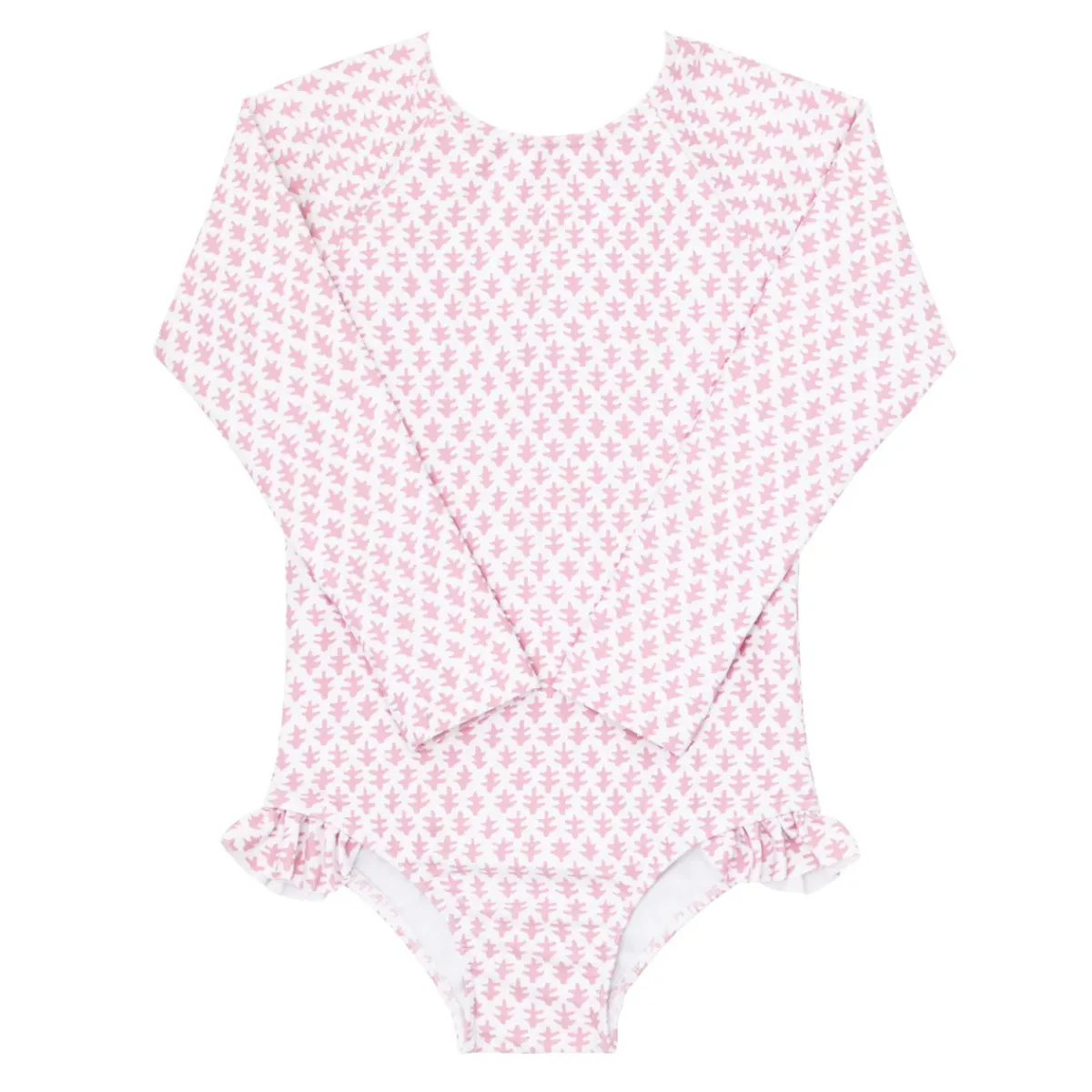 minnow X Sister Parish Girls Rashguard One Piece Nectar Leaf Discount