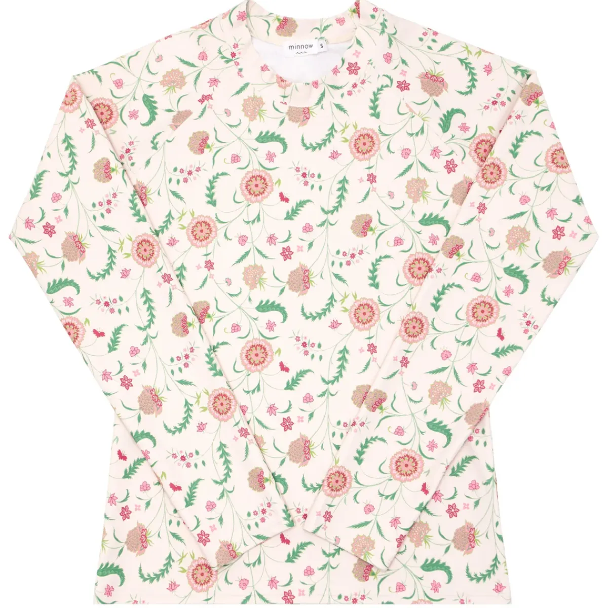 minnow X Sister Parish Women's Rashguard Cloister Botanical Best