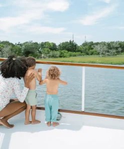 minnow X Sister Parish Women's Rashguard Cloister Botanical Best