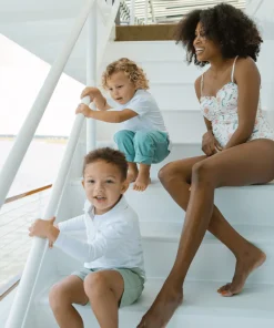 minnow X Sister Parish Women's Ruffle Edge One Piec Cloister Botanical Hot