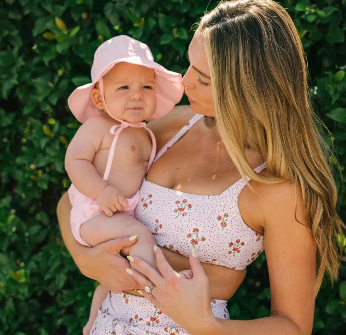 minnow Sun Hat Pale Pink Hot