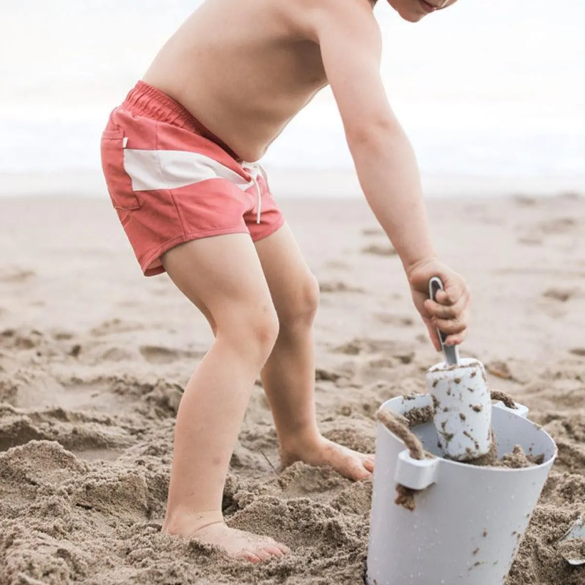 minnow The Beach People Beach Toy Set, Pale Blue Outlet