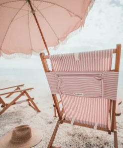 minnow Tommy Chair, Pink Stripe Hot