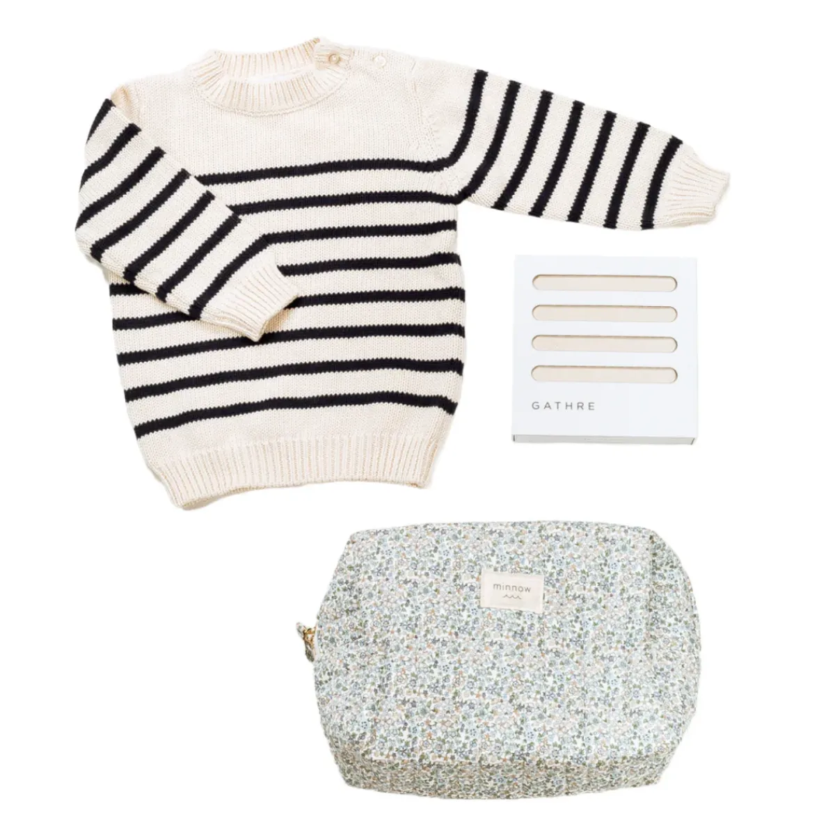 minnow Travel Day Bundle | Swim Breton Stripe New
