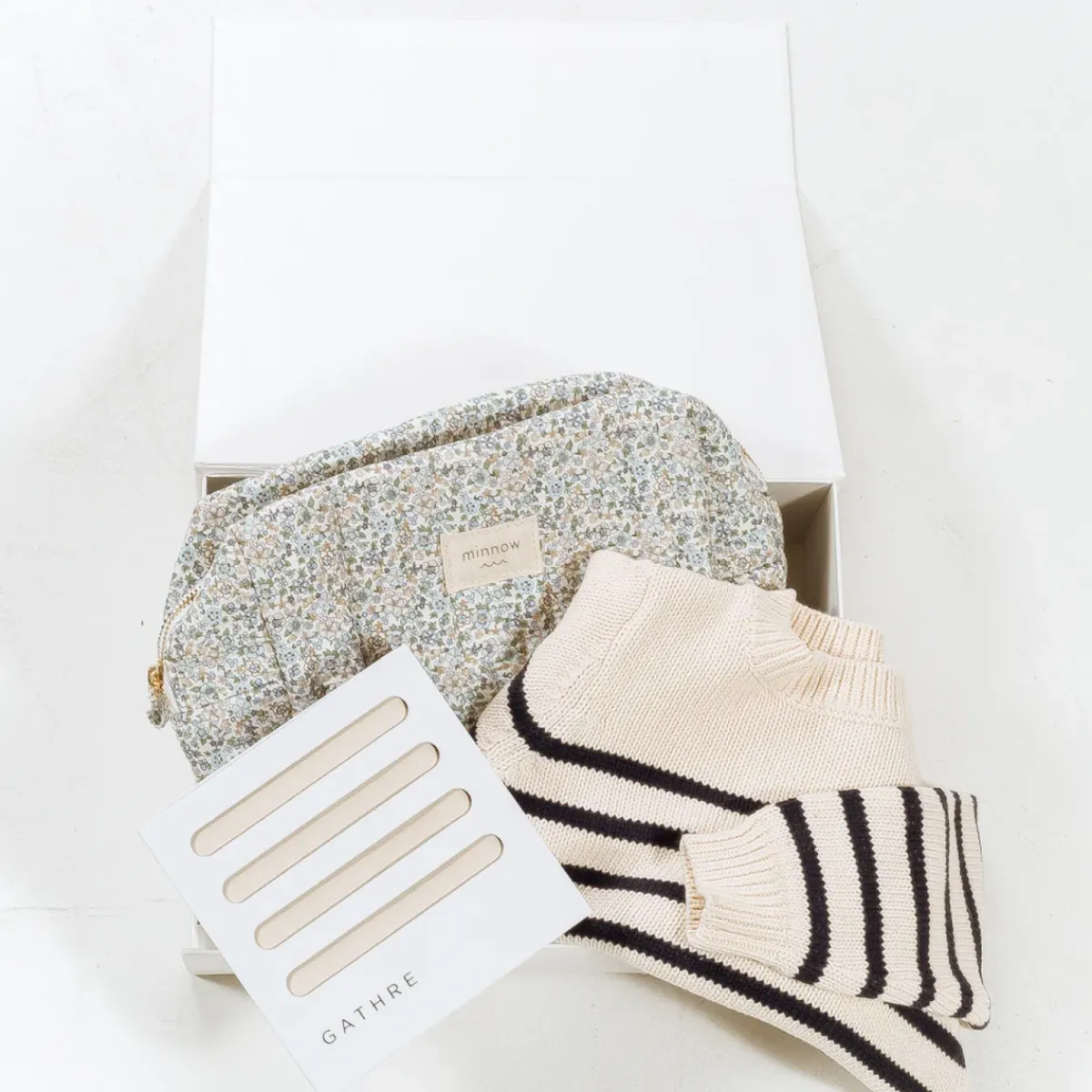 minnow Travel Day Bundle | Swim Breton Stripe Hot