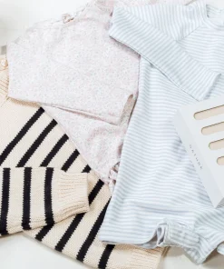 minnow Travel Day Bundle | Swim Breton Stripe Hot