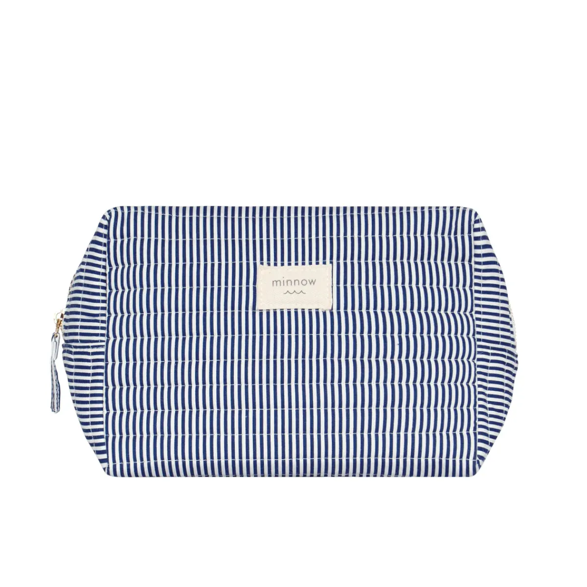 minnow Travel Pouch Navy Stripe Best