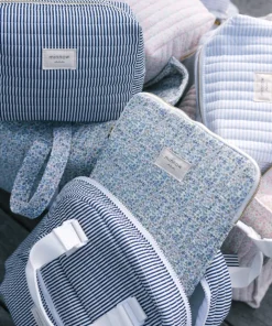 minnow Travel Pouch Navy Stripe Best