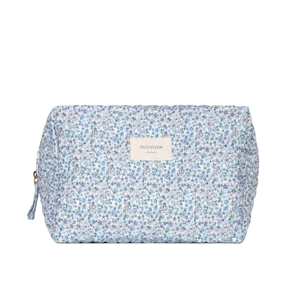 minnow Travel Pouch Slate Floral Fashion