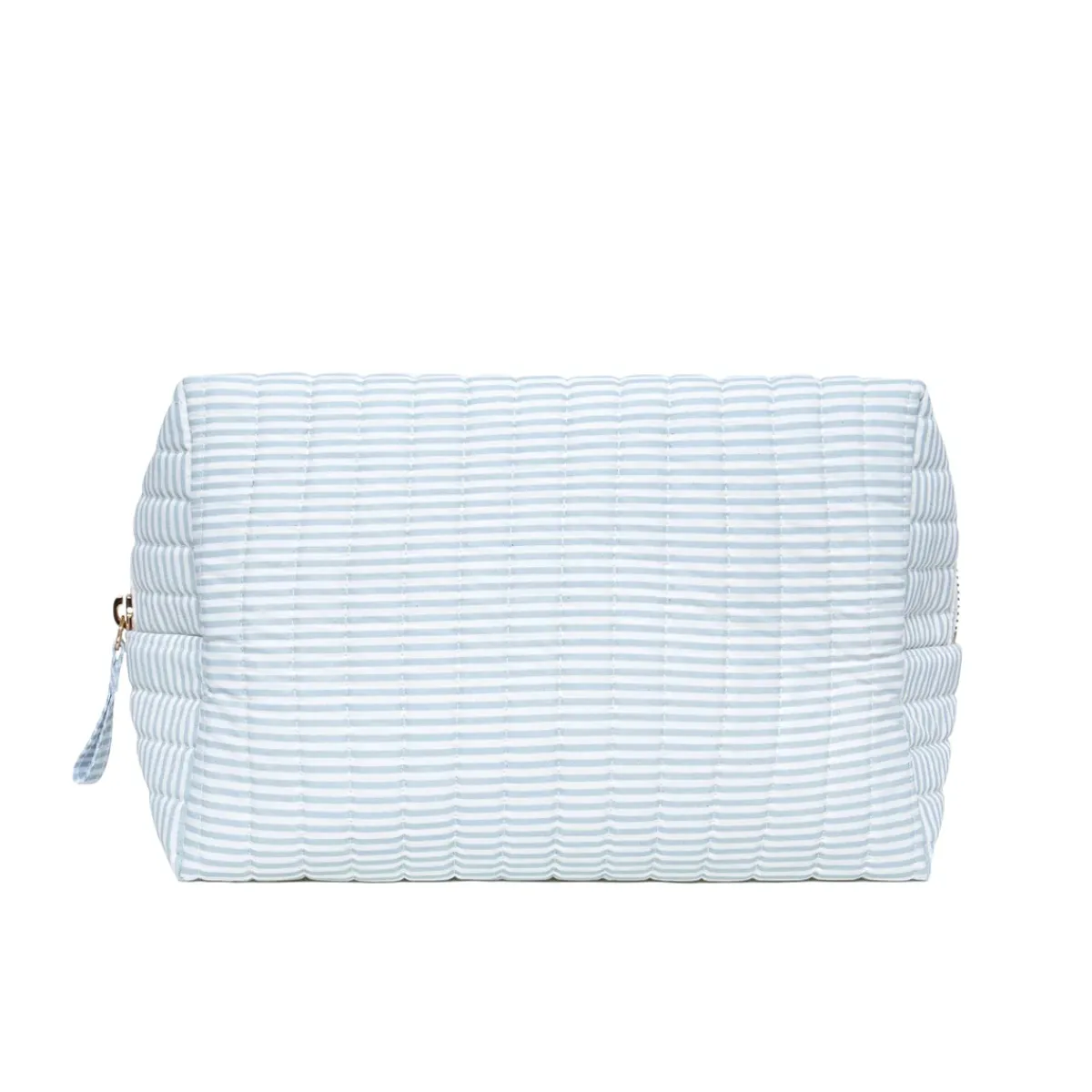 minnow Travel Pouch Powder Blue Stripe Hot