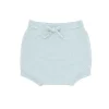 minnow Unisex Blue Knit Short Light Blue Discount