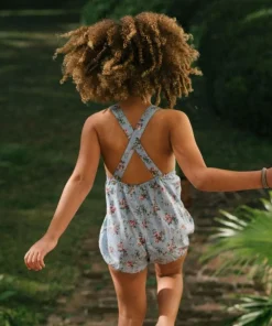 minnow Unisex Brock Collection X Romper Provence Blue Hot