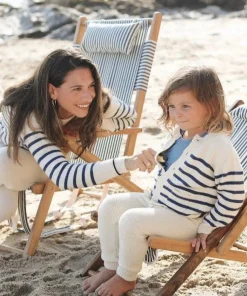 minnow Unisex Cardigan Breton Stripe Knit Best