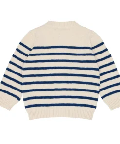 minnow Unisex Cardigan Breton Stripe Knit Discount