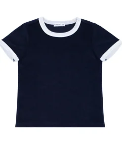 minnow Unisex French Terry Camp Tee Navy Best