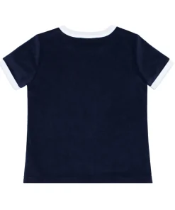 minnow Unisex French Terry Camp Tee Navy Best