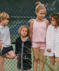 minnow Unisex French Terry Hooded Zipper Coverup | Swim White Best