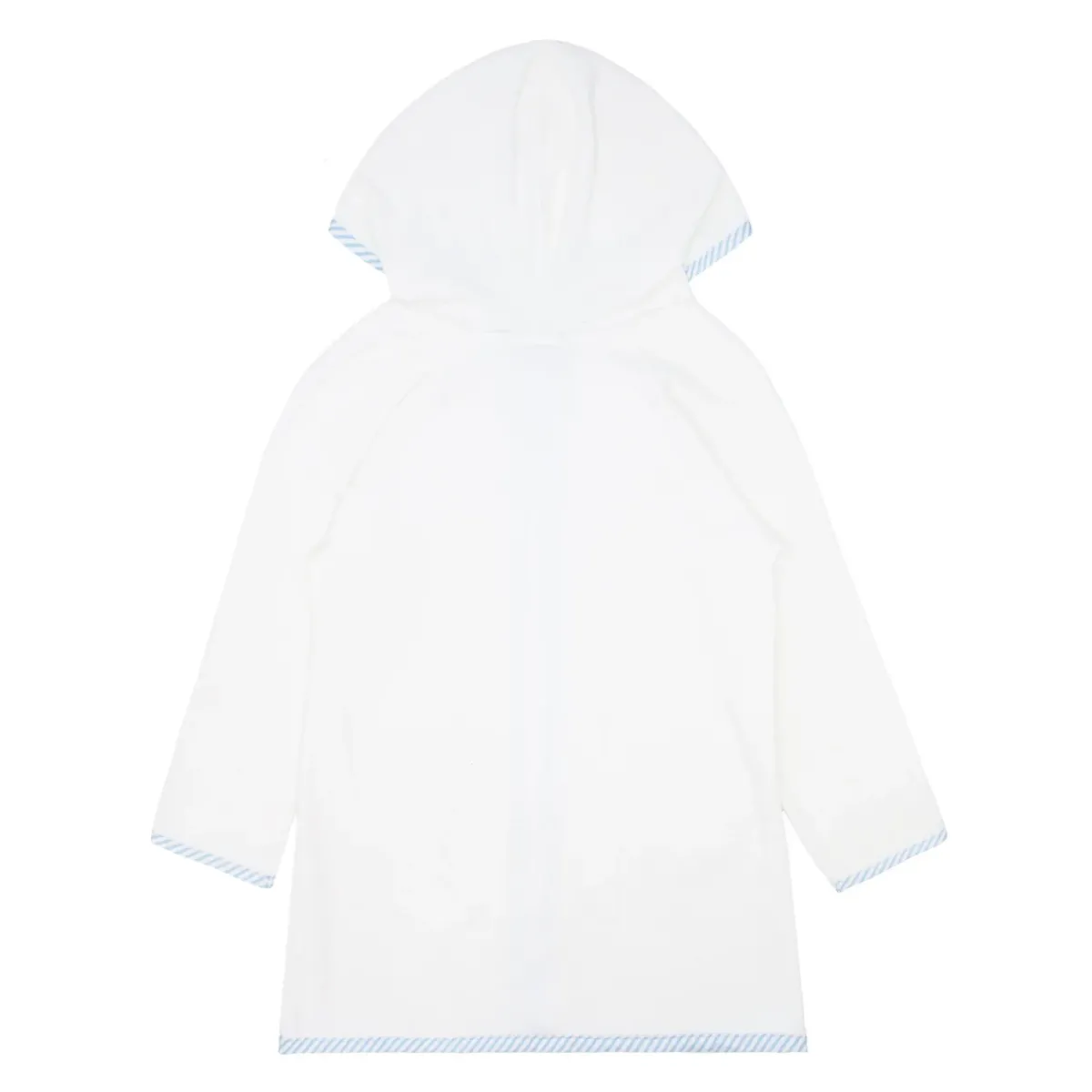 minnow Unisex French Terry Hooded Zipper Coverup | Swim White Best