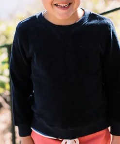 minnow Unisex French Terry Sweatshirt Navy Sale