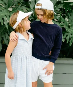 minnow Unisex French Terry Sweatshirt Navy Sale