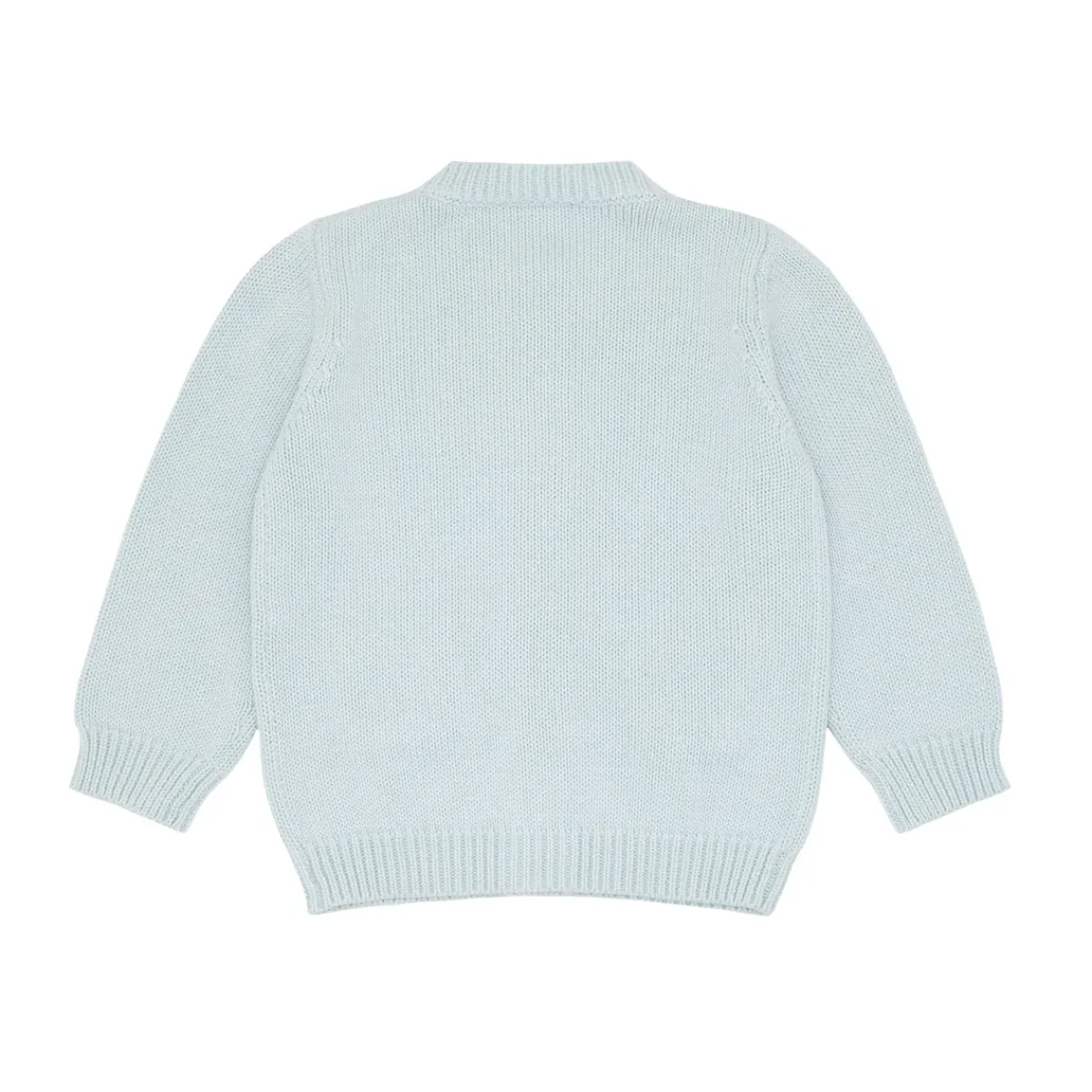 minnow Unisex Knit Cardigan Light Blue Fashion