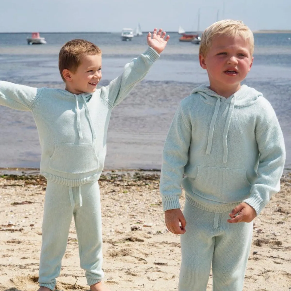 minnow Unisex Knit Pant Sage Fashion