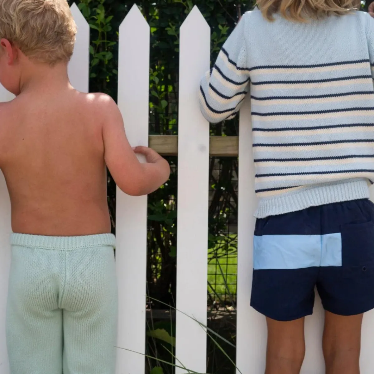 minnow Unisex Knit Pant Sage Fashion