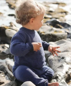 minnow Unisex Knit Pant Navy Outlet