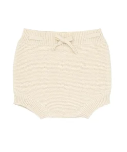 minnow Unisex Knit Short Cream Fashion