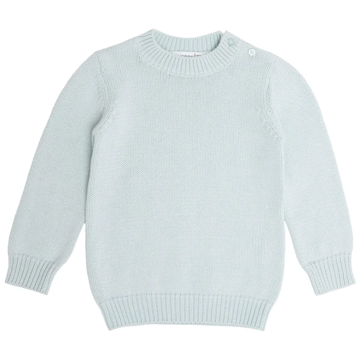 minnow Unisex Knit Sweater Light Blue Sale