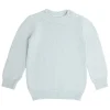 minnow Unisex Knit Sweater Light Blue Clearance