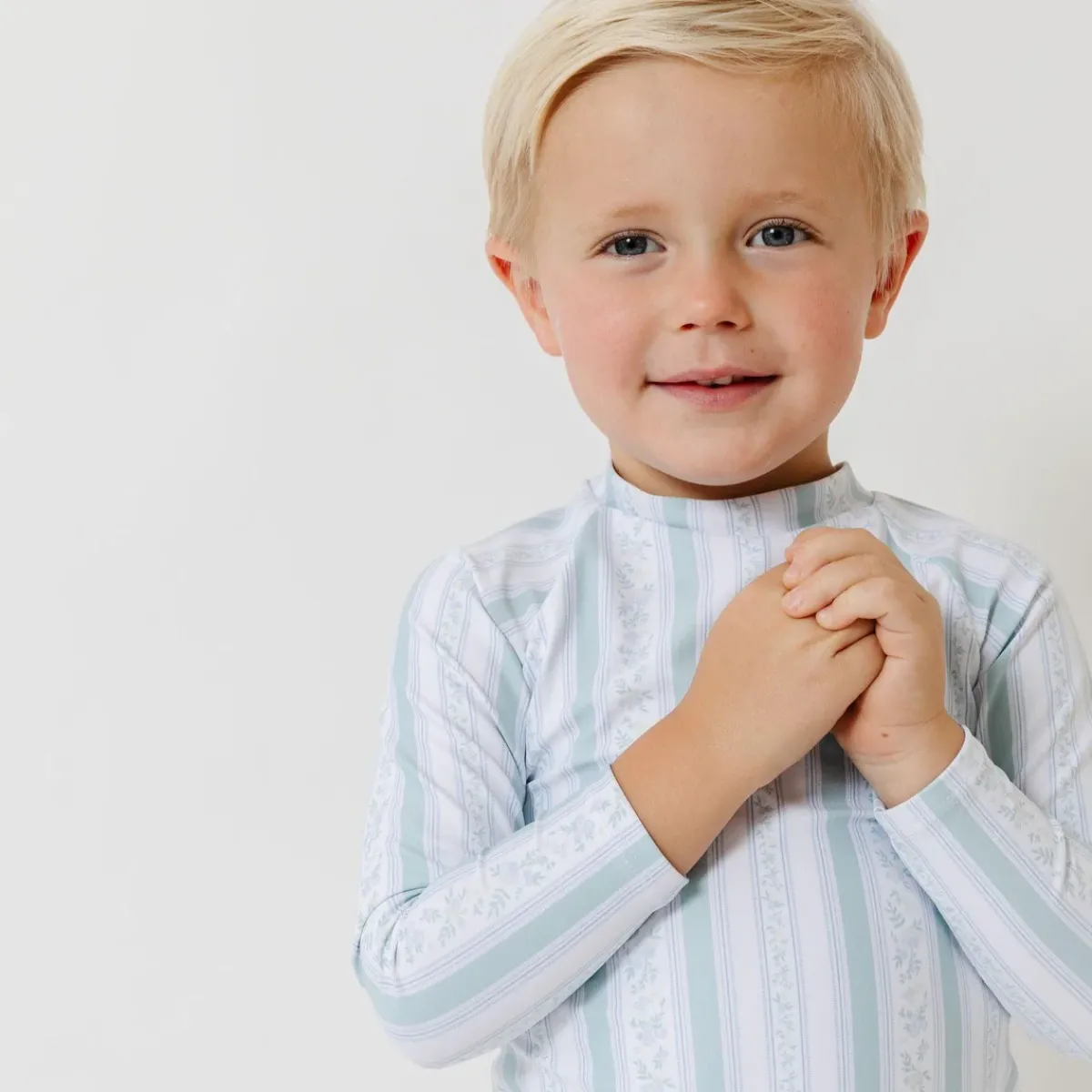 minnow Unisex Linear Floral Rashguard Clearance