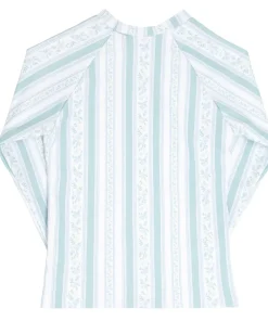 minnow Unisex Linear Floral Rashguard Clearance