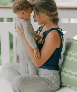 minnow Unisex Pima Baby Footie Sea Marsh Floral Fashion