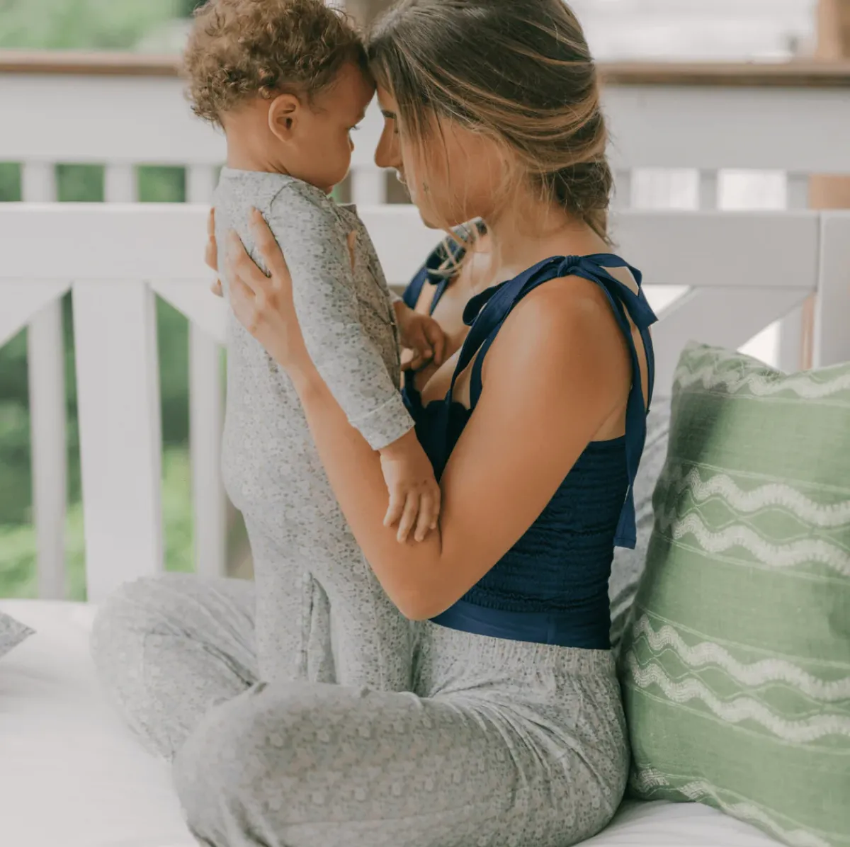 minnow Unisex Pima Baby Footie Sea Marsh Floral Fashion