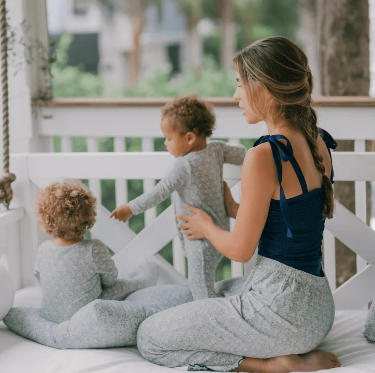 minnow Unisex Pima Baby Footie Sea Marsh Floral Fashion