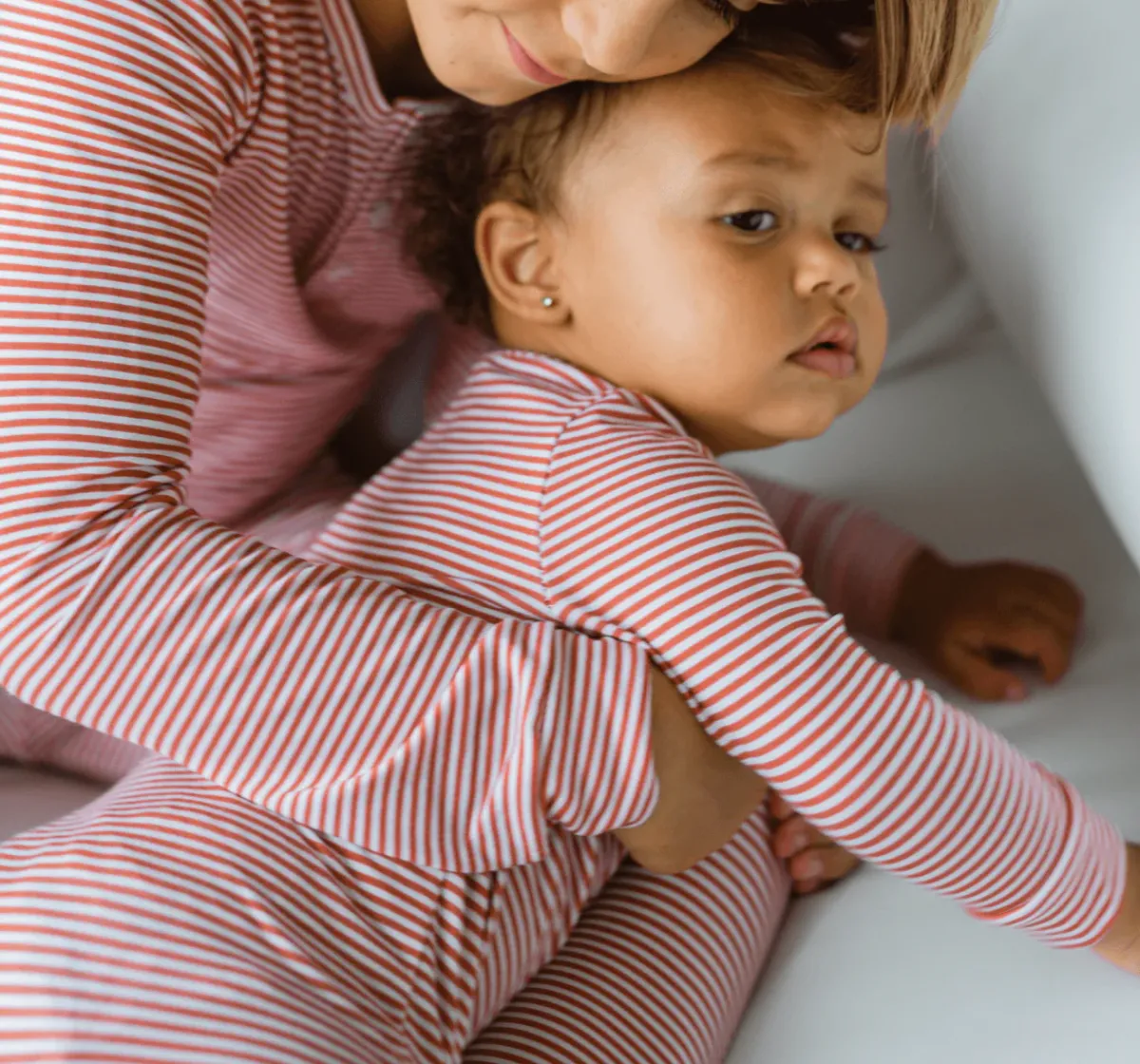 minnow Unisex Pima Footie Red Stripe Online