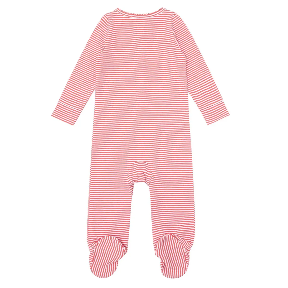 minnow Unisex Pima Footie Red Stripe Online