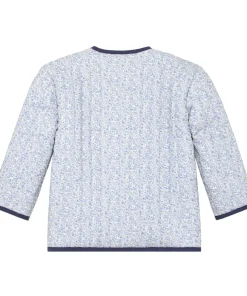 minnow Unisex Quilted Jacket Slate Floral Best