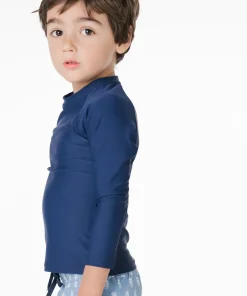 minnow Unisex Rashguard Navy Clearance