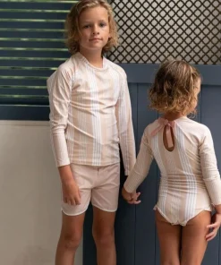 minnow Unisex Rashguard Cafe Stripe Discount