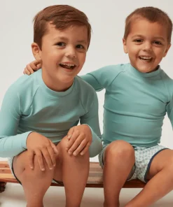 minnow Unisex Rashguard Sea Blue Sale