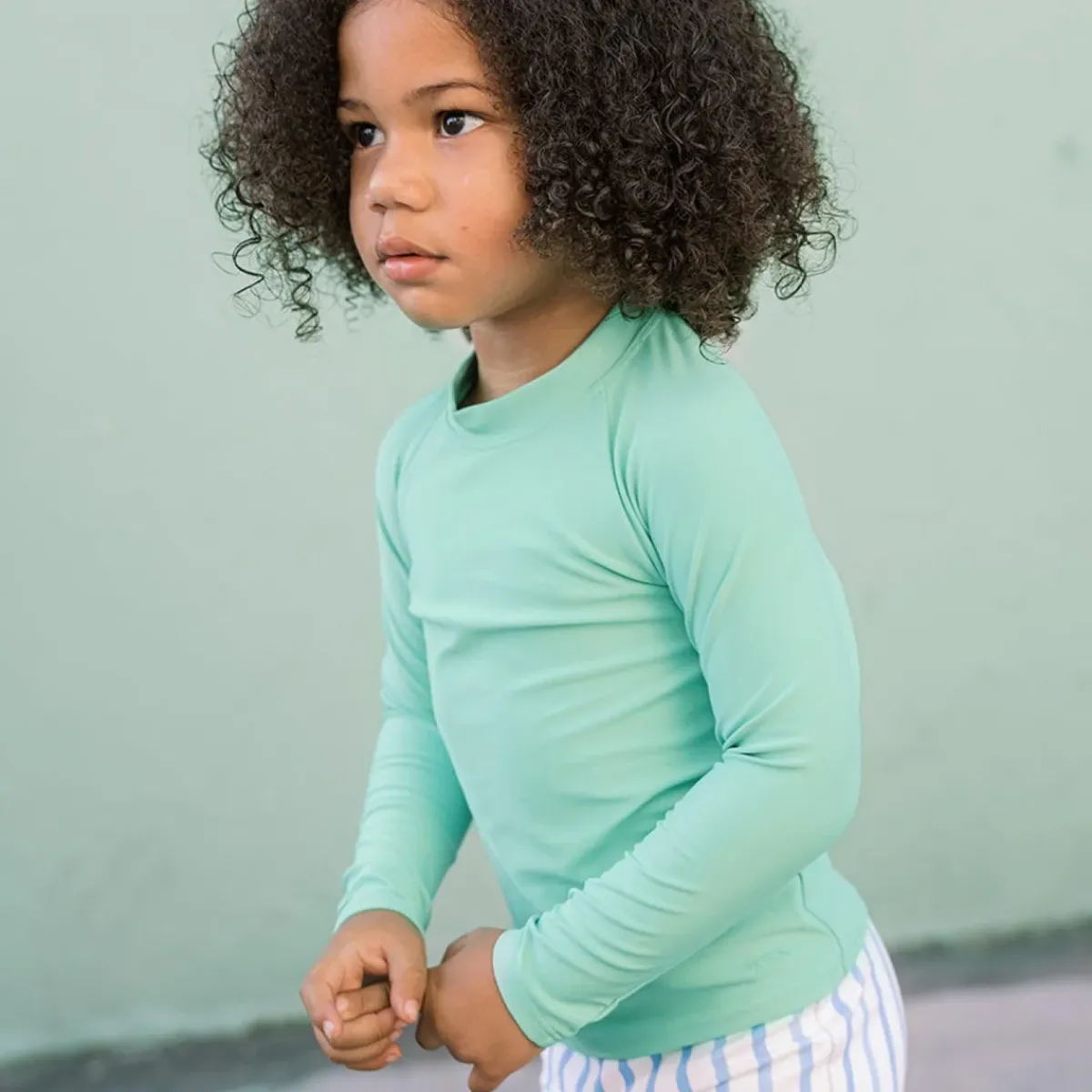 minnow Unisex Rashguard Abaco Green Online