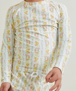 minnow Unisex Rashguard Linear Citrus Sale