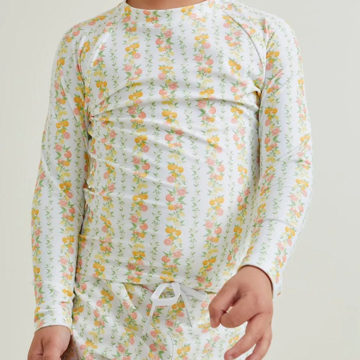 minnow Unisex Rashguard Linear Citrus Sale