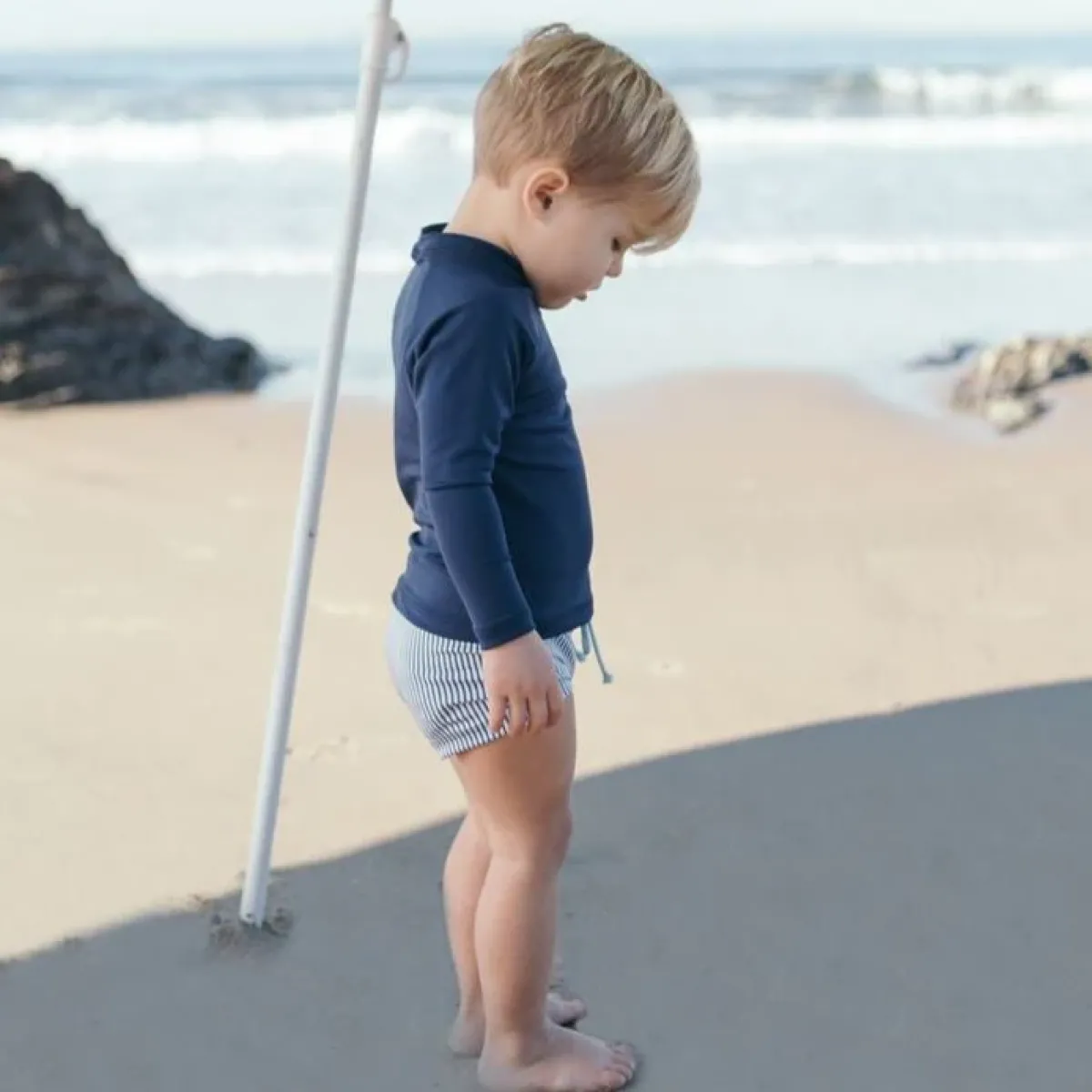 minnow Unisex Rashguard Navy Sale