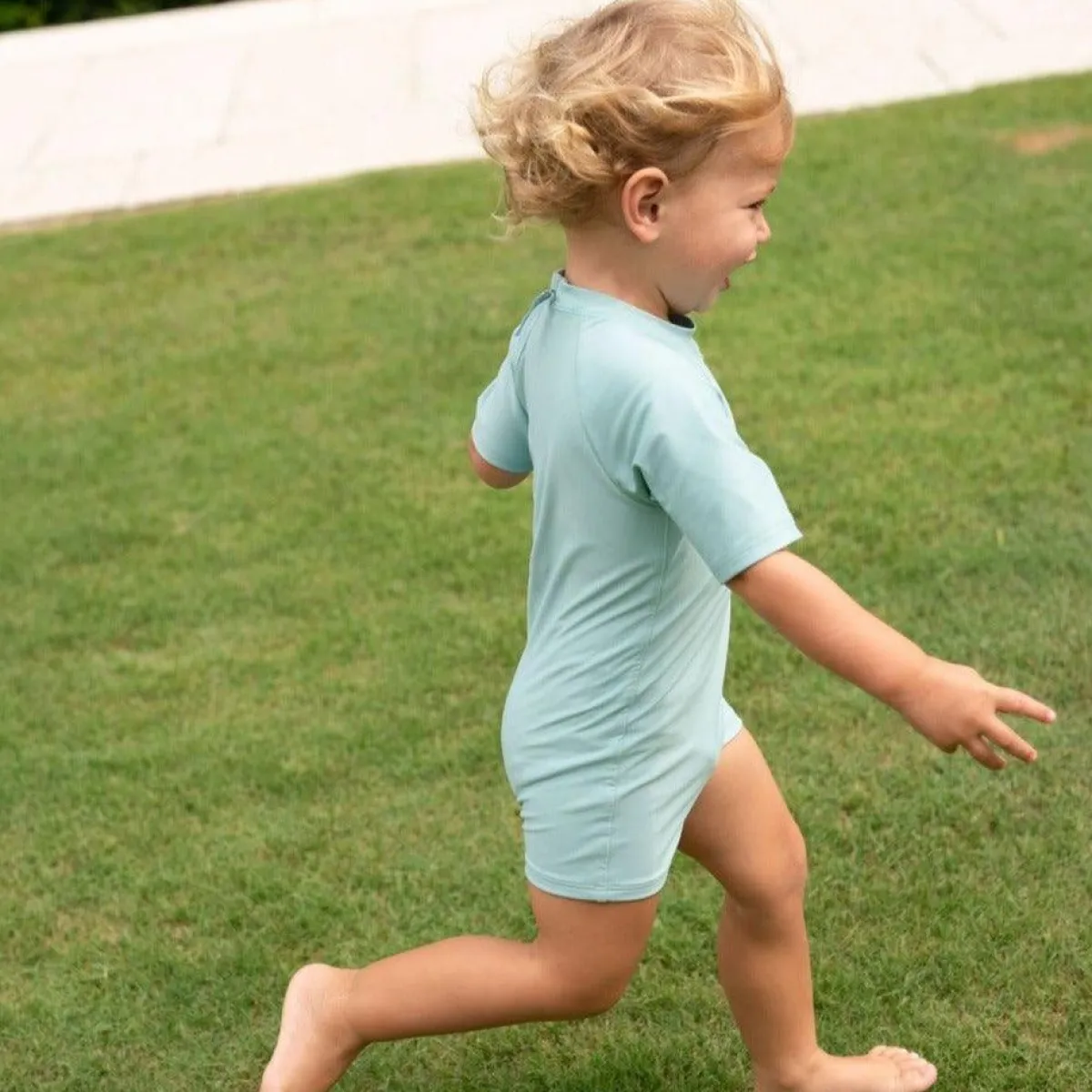 minnow Unisex Rashguard One Piece Azul Discount