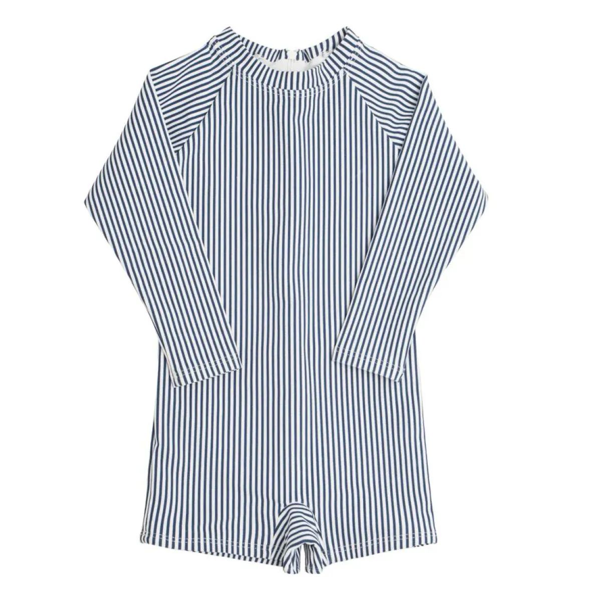 minnow Unisex Rashguard One Piece Navy Stripe Fashion