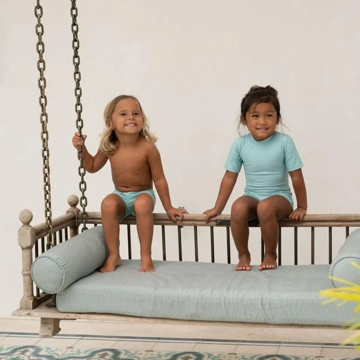 minnow Unisex Rashguard One Piece Azul Hot