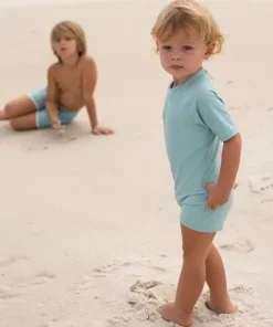 minnow Unisex Rashguard One Piece Azul Hot